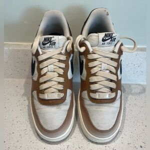 Nike Air Force 1 Low Brown & White Men’s Sneakers